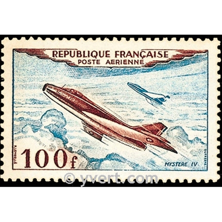 n° 30 - Timbre France Poste aérienne - Yvert et Tellier - Philatélie et  Numismatique