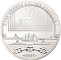 10 EUROS ARGENT - FRANCE - LE COLBERT