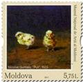 n° 882/885 - Timbre MOLDAVIE Poste