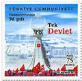 n° 3853/3856 - Timbre TURQUIE Poste