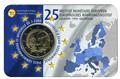 BU : 2 EURO COMMEMORATIVE 2019 : BELGIQUE - 25 ans EMI Institut Monétaire Européen (Version francophone)