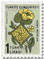 n° 391/396 - Timbre TURQUIE Service