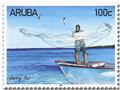 n° 1111/1114 - Timbre ARUBA Poste