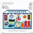 n° 2731/2735 + n° 2730 - Timbre JERSEY Poste