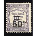 nr. 51 -  Stamp France Revenue stamp
