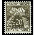 nr. 92 -  Stamp France Revenue stamp