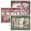 n° 191/193 -  Timbre Andorre Poste