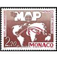 n° 1704 -  Timbre Monaco Poste