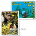 n° 396/398 -  Timbre Polynésie Poste