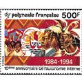 n° 458 -  Timbre Polynésie Poste