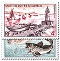 n° 353/357 -  Timbre Saint-Pierre et Miquelon Poste