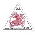 nr. 73/74 -  Stamp Monaco Revenue stamp
