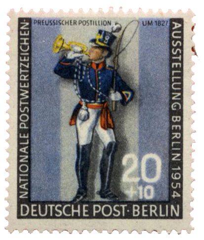 n°107** - Timbre Allemagne (Berlin) Poste n°107** - Timbre Allemagne (Berlin) Poste
