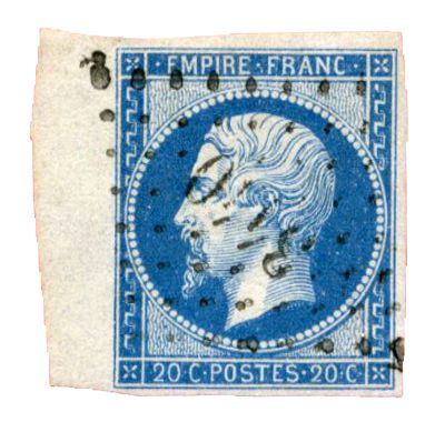 n°14B obl. TB - Timbre France Poste n°14B obl. TB - Timbre France Poste