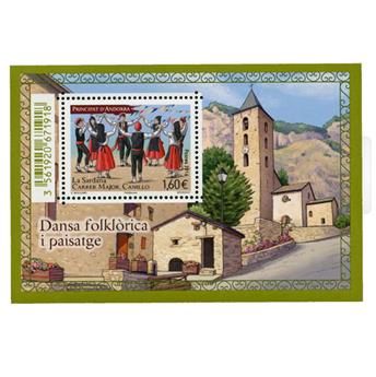 n° F786 - Timbre Andorre Poste