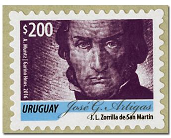 n° 2786/2790 - Timbre URUGUAY Poste