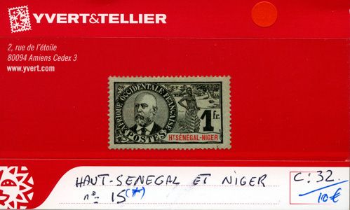 HAUT SENEGAL - NIGER - n°15*
