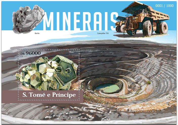 n° 860 - Timbre SAINT-THOMAS ET PRINCE Blocs et feuillets n° 860 - Timbre SAINT-THOMAS ET PRINCE Blocs et feuillets