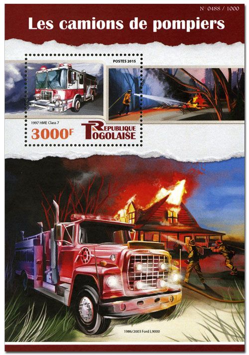 n° 1049 - Timbre TOGO Blocs et feuillets n° 1049 - Timbre TOGO Blocs et feuillets