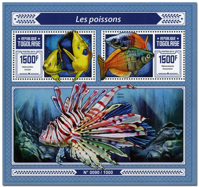 n° 1074 - Timbre TOGO Blocs et feuillets n° 1074 - Timbre TOGO Blocs et feuillets