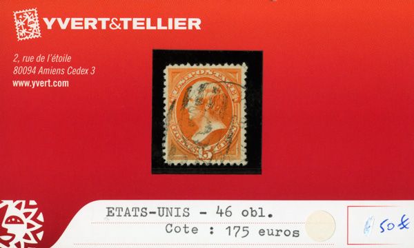 ETATS-UNIS - n°46 obl. ETATS-UNIS - n°46 obl.