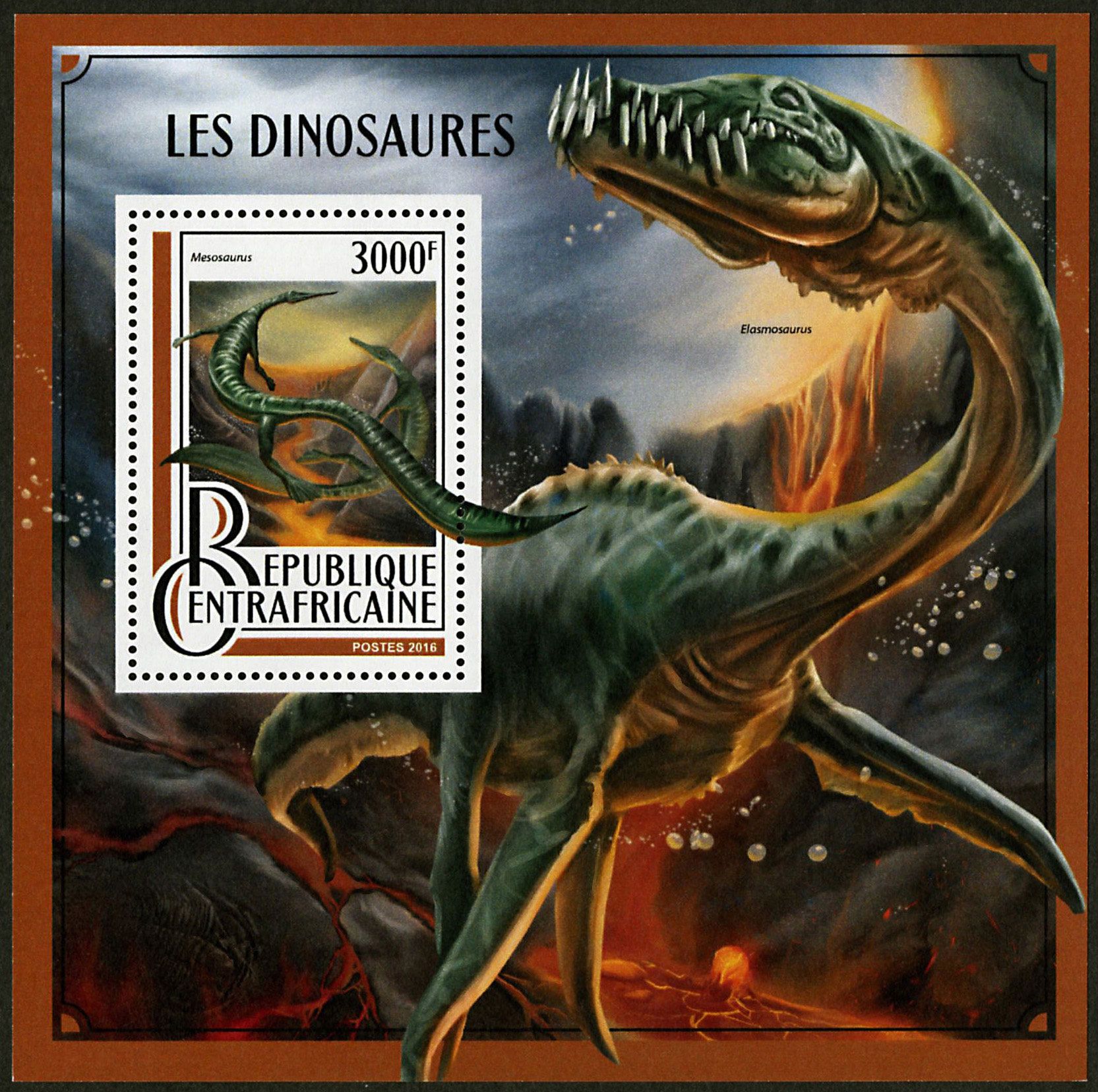 n° 1057 - Timbre CENTRAFRICAINE Blocs et feuillets n° 1057 - Timbre CENTRAFRICAINE Blocs et feuillets