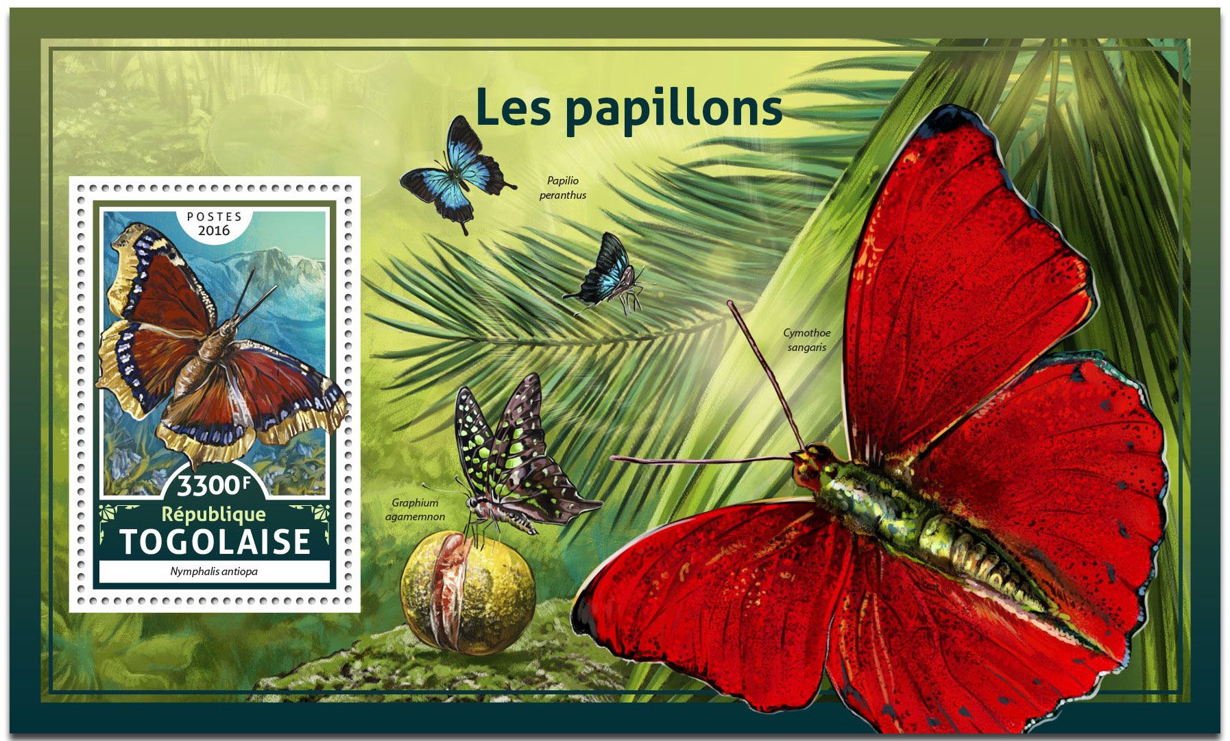 n° 1207 - Timbre TOGO Blocs et feuillets n° 1207 - Timbre TOGO Blocs et feuillets