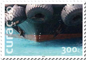 n° 535/540 - Timbre CURACAO Poste