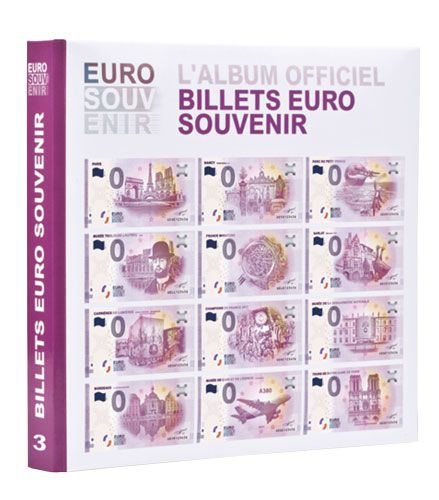 Album imprimé pour billets EURO SOUVENIR Tome 3 LEUCHTTURM