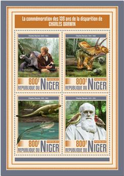 n° 4343/4346 - Timbre NIGER Poste