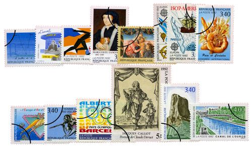 France : 14 timbres entre n°2736 et 2764 France : 14 timbres entre n°2736 et 2764