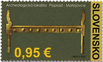 n° 739 - Timbre SLOVAQUIE Poste