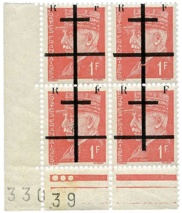 n°10** (Mayer) - Timbre FRANCE Libération (Lille) n°10** (Mayer) - Timbre FRANCE Libération (Lille)