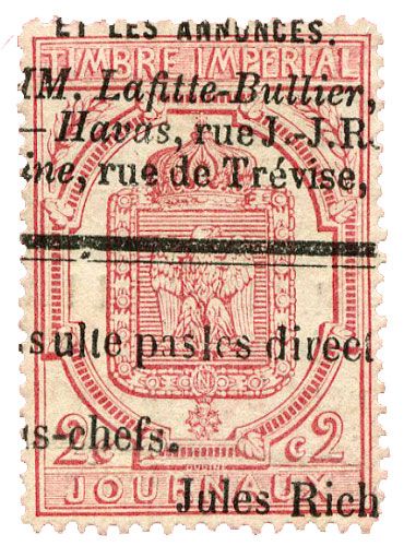 n°9 obl. TB - Timbre FRANCE Journaux n°9 obl. TB - Timbre FRANCE Journaux