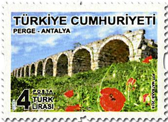 n° 3898 - Timbre TURQUIE Poste