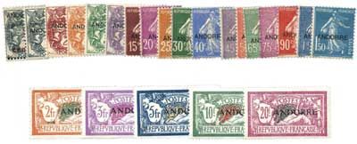 n°1/23* - Timbre Andorre Poste n°1/23* - Timbre Andorre Poste