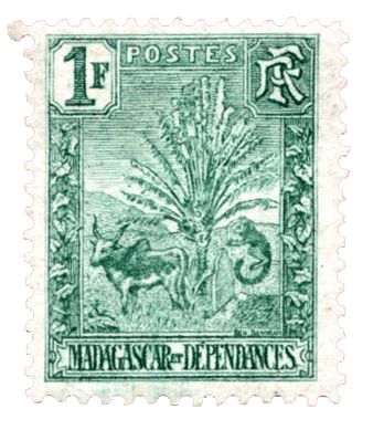 n°75* - Timbre MADAGASCAR Poste n°75* - Timbre MADAGASCAR Poste