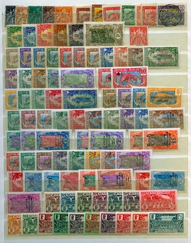 CONGO Français : Collection 1892/1933 **/*/obl. CONGO Français : Collection 1892/1933 **/*/obl.