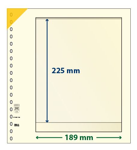 Feuille neutre LINDNER-T : 1 bande-802104 (x10) Feuille neutre LINDNER-T : 1 bande-802104 (x10)