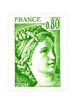 n.o 1980a -  Sello Francia Correos