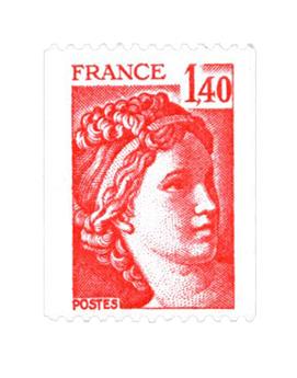 n.o 2104a -  Sello Francia Correos