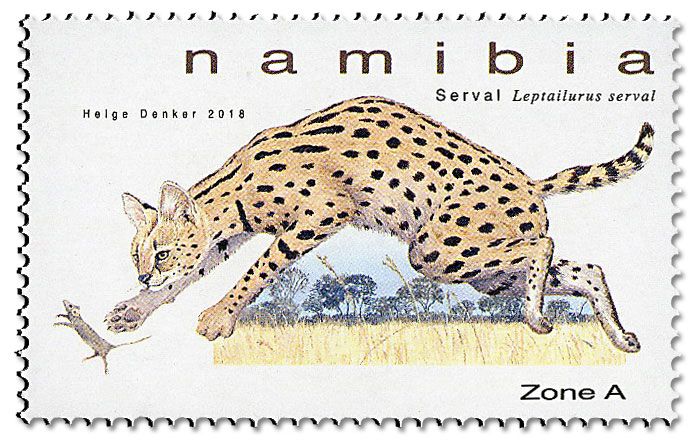 n° 1414/1417 - Timbre NAMIBIE Poste