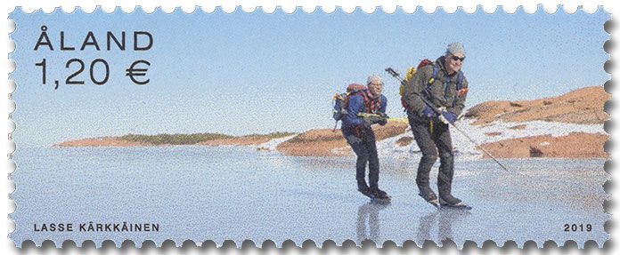 n° 468 - Timbre ALAND Poste n° 468 - Timbre ALAND Poste