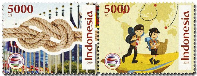 n° 2980/2981 - Timbre INDONESIE Poste n° 2980/2981 - Timbre INDONESIE Poste