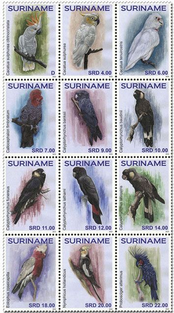 n° 2877/2888 - Timbre SURINAME Poste n° 2877/2888 - Timbre SURINAME Poste