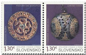 n° 776/777 - Timbre SLOVAQUIE Poste