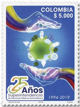 n° 2042 - Timbre COLOMBIE Poste