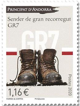 n° 843 - Timbre ANDORRE Poste