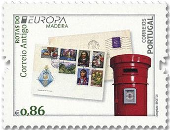n° 405 - Timbre MADERE Poste (EUROPA)
