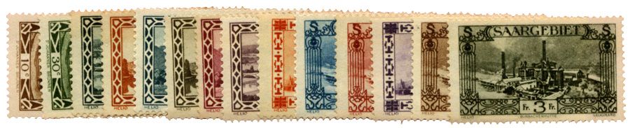 n°107/120* - Timbre SARRE Poste n°107/120* - Timbre SARRE Poste